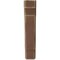 Ekena Millwork 1 3/4"W x 7 1/4"D x 9 1/2"H Bedford Wood Vintage Decor Bracket, Weathered Brown BKTWD02X07X10BEBR - alternate 2